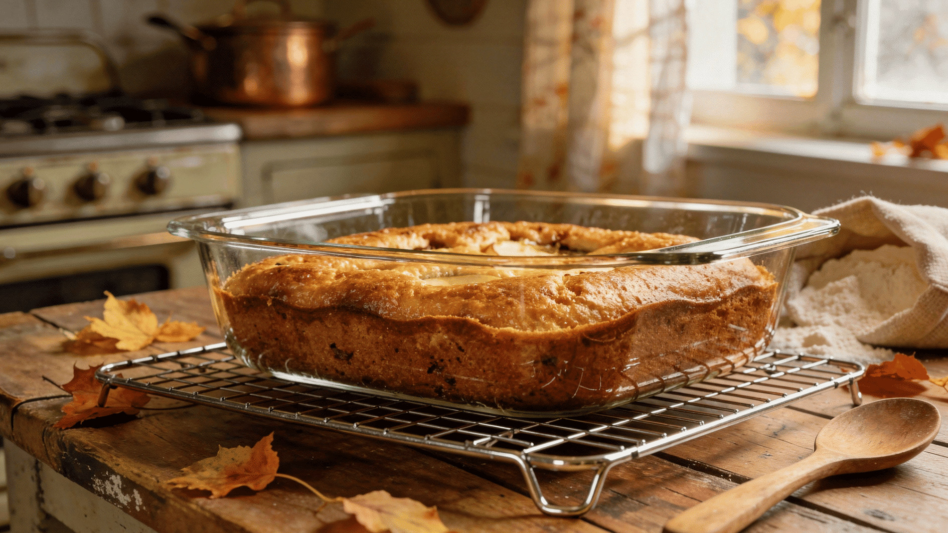 pace it on a cooling rack before slicing