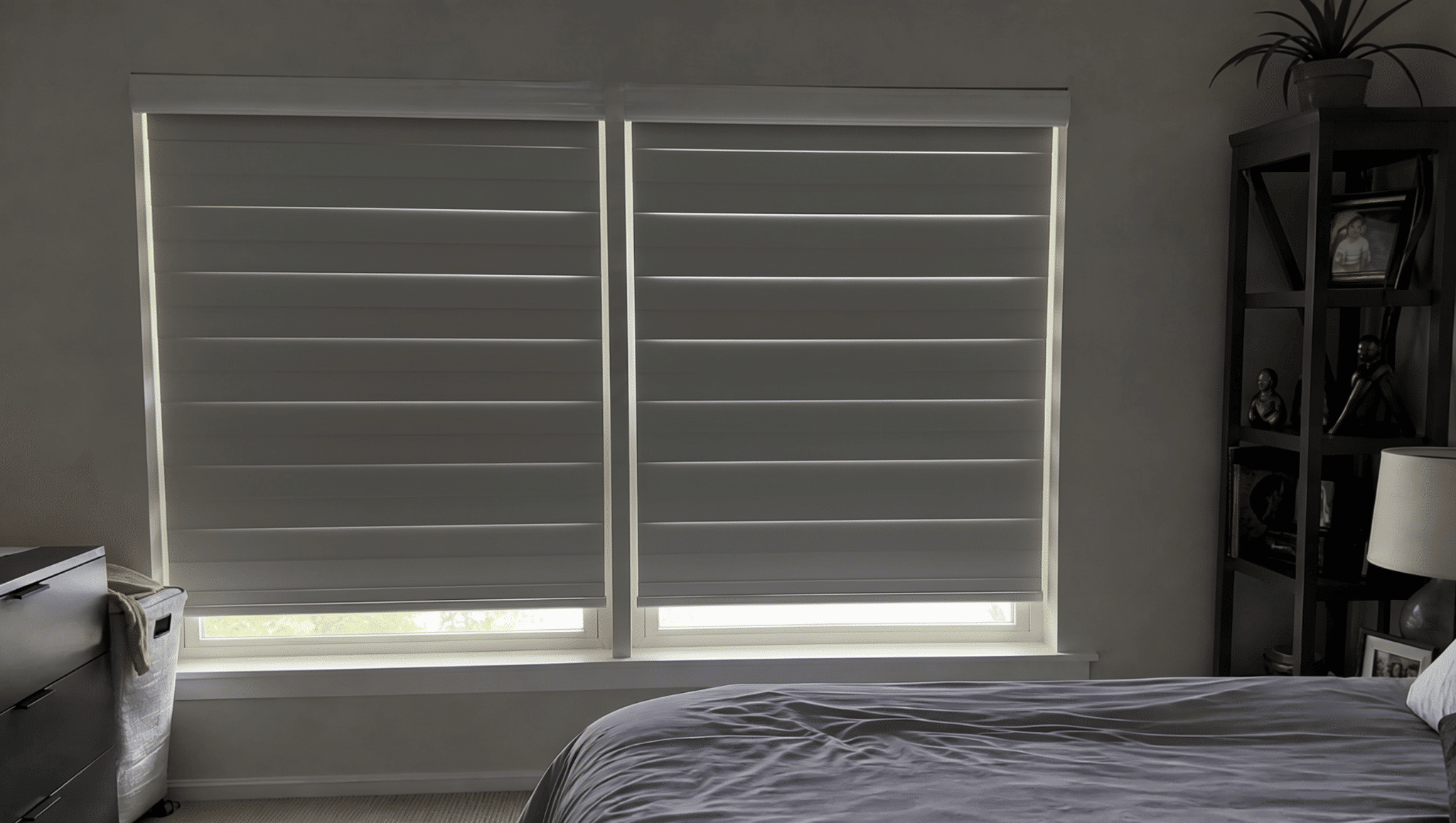 new window curtains controlling natural light in a room with a simple home renovation improvement idea